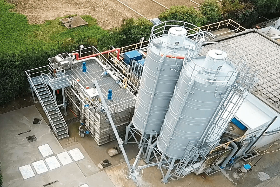 Da fango a fertilizzante: l’impianto che elimina la produzione dei rifiuti