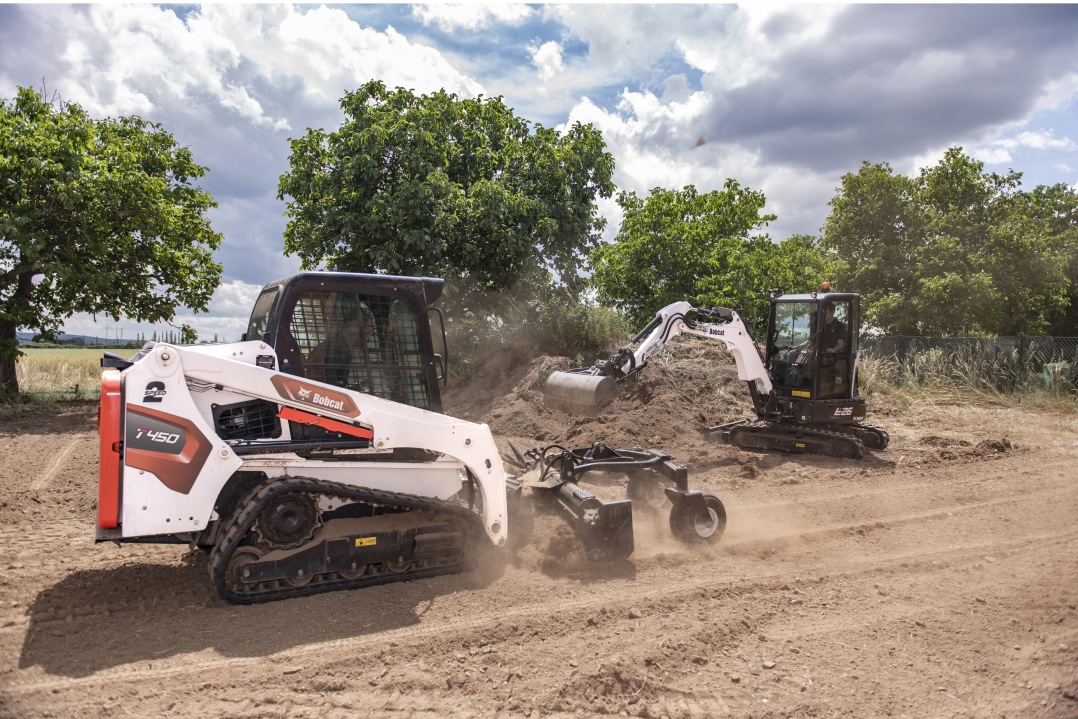 Nuove pale compatte cingolate e nuovi sollevatori telescopici Bobcat Stage V