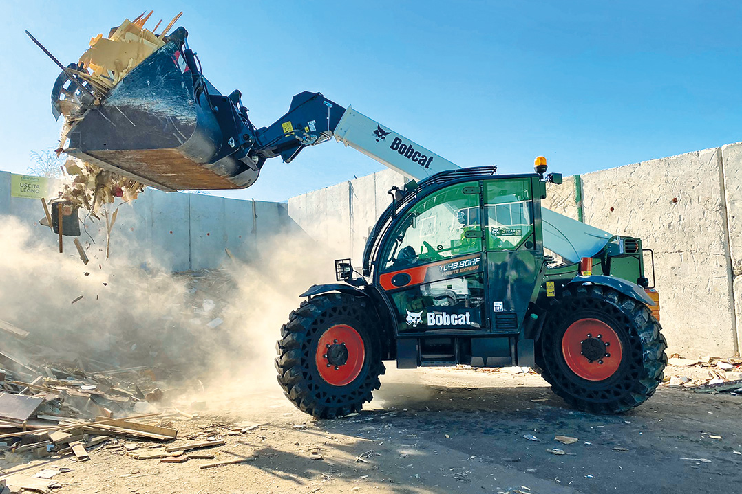 Bobcat Waste Expert, quando il riciclo “si fa duro”