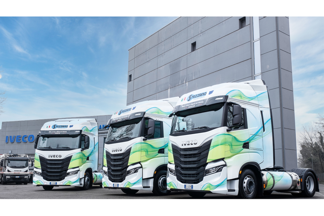 IVECO e Spezzano viaggiano verso la decarbonizzazione con altri 15 IVECO S-WAY a biometano