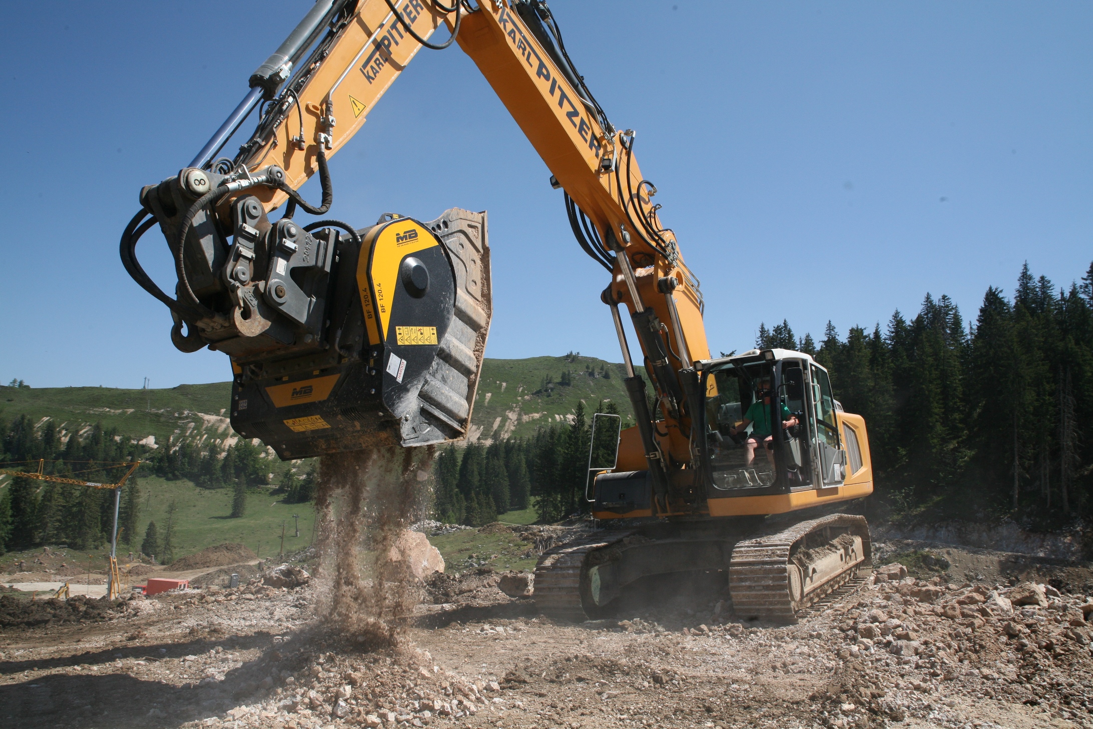 L’asso del cantiere in alta quota