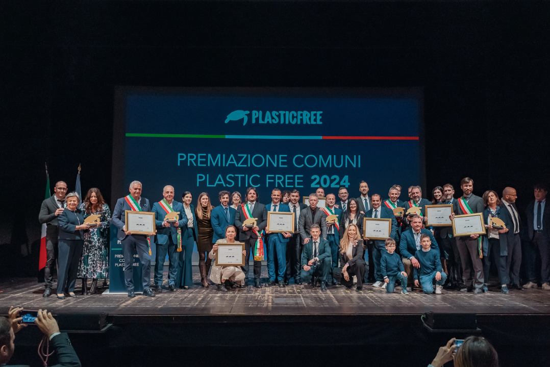 A Milano premiati i 111 Comuni Plastic Free