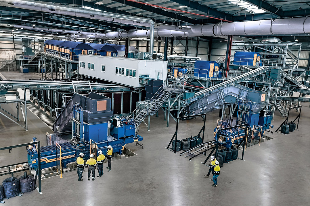 Stadler completa l’installazione del nuovo impianto di selezione meccanica di Ca Na Putxa, Ibiza