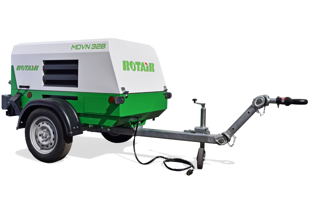 ROTAIR annuncia il lancio globale di nuovi compressori d’aria portatili premiati al SaMoTer