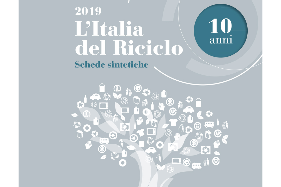 Italia terza in Europa per il riciclo degli imballaggi
