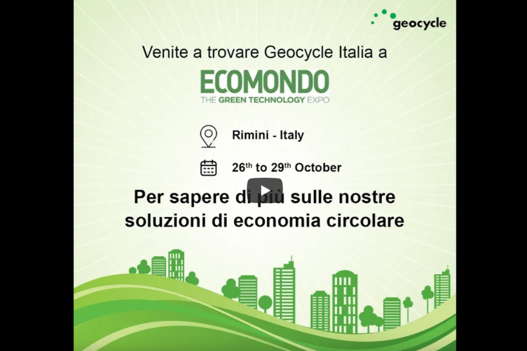 Ecomondo 2021: intervista a Marco Turri, General Manager di Geocycle Italia