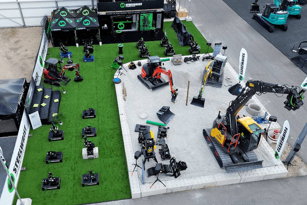 Steelwrist pronta a lanciare e presentare nuovi prodotti al Bauma