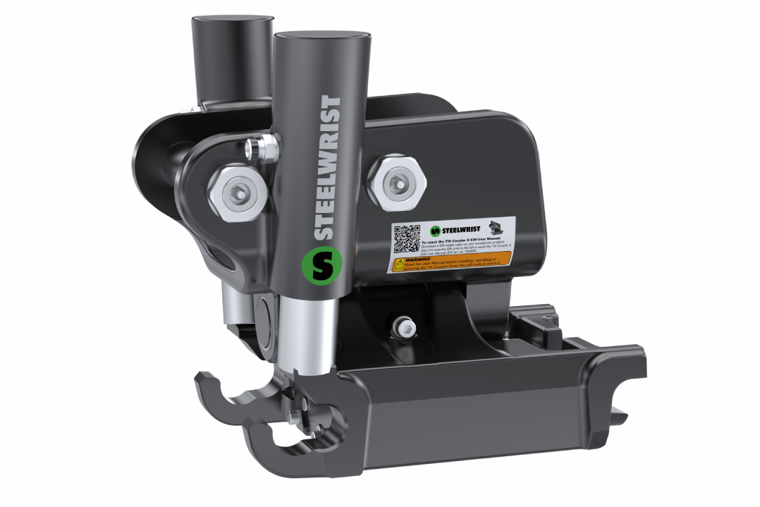 Steelwrist amplia l’offerta di prodotti per miniescavatori con un attacco inclinabile TCX e un attacco rapido S30 in fusione di acciaio