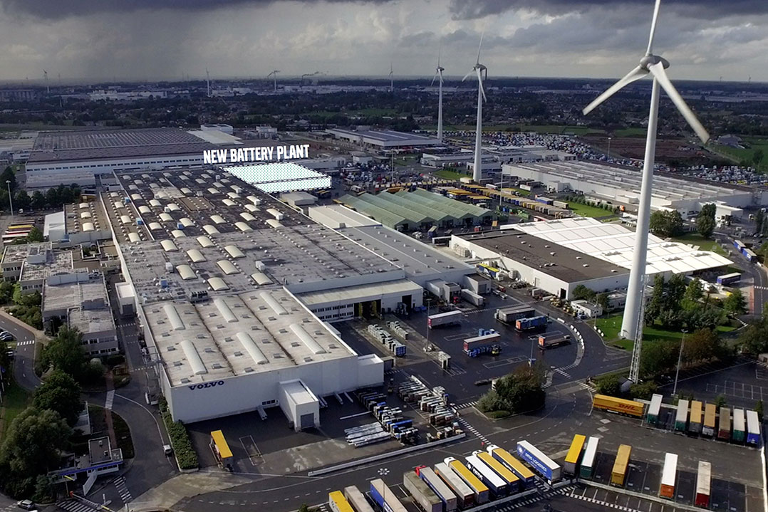 Volvo Trucks apre la prima fabbrica di batterie in Belgio