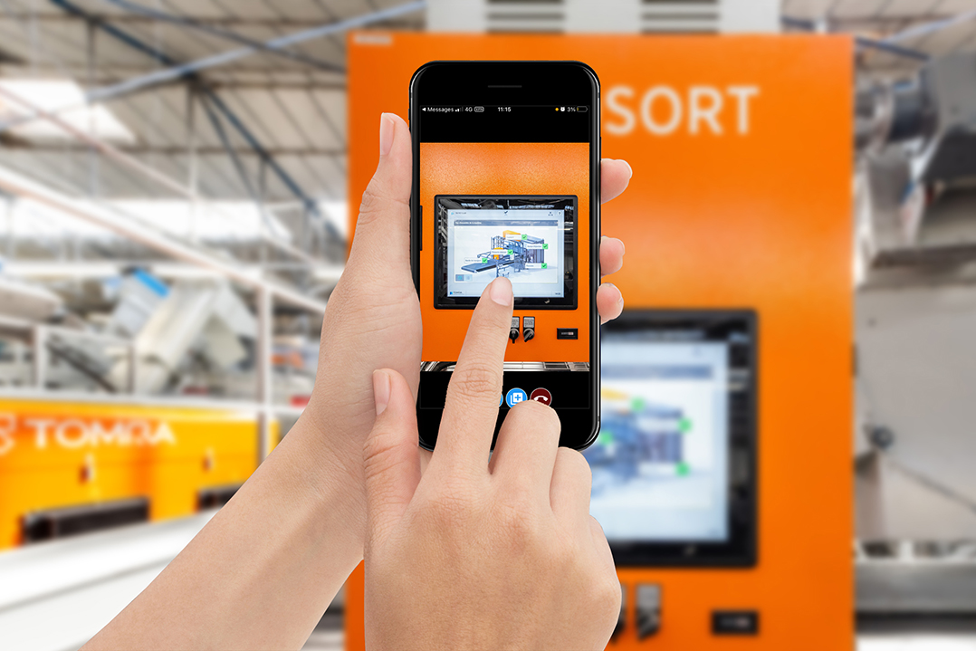 TOMRA Sorting Recycling lancia TOMRA Care Visual Assist