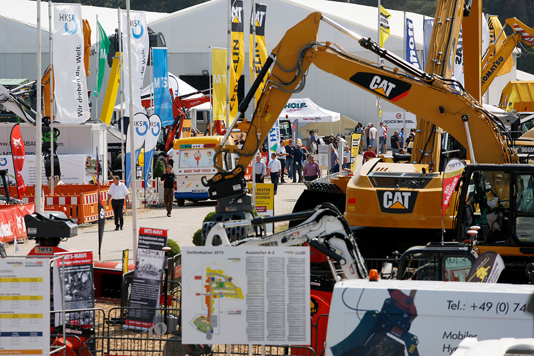 Le fiere recycling aktiv e TiefbauLive promettono tanta azione dal vivo
