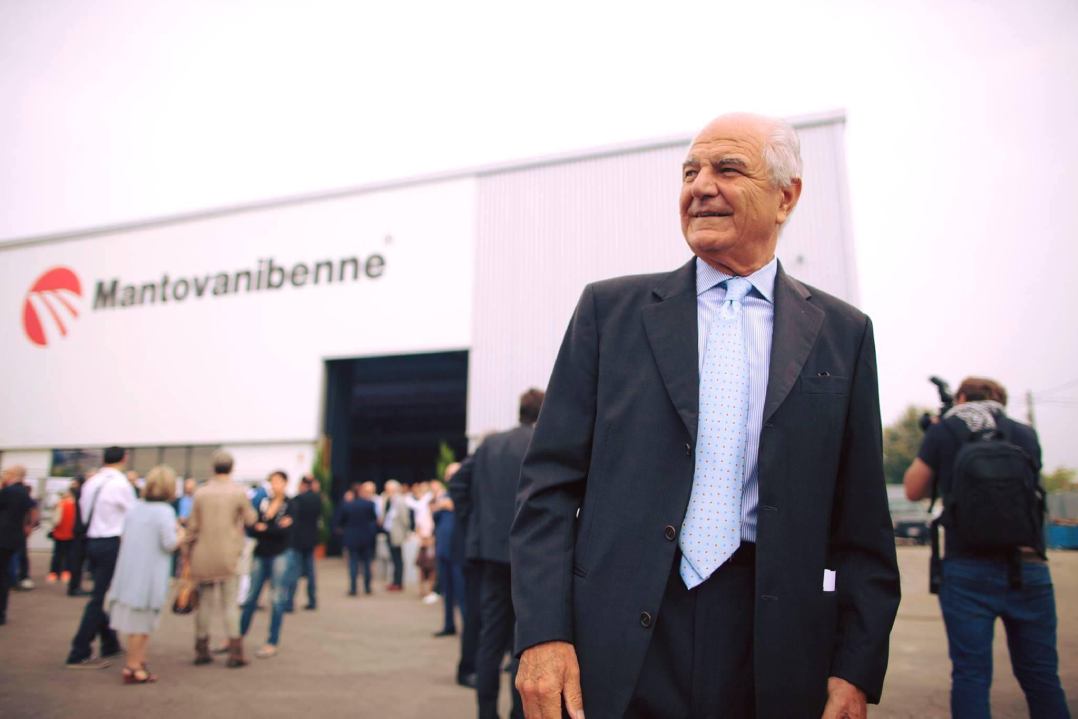 Addio ad Alberto Mantovani, Fondatore e Presidente di Mantovanibenne