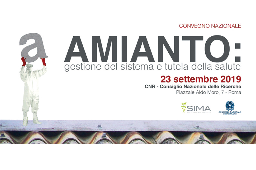 Roma, 23 settembre – Convegno Nazionale “Amianto: gestione del sistema e tutela della salute”