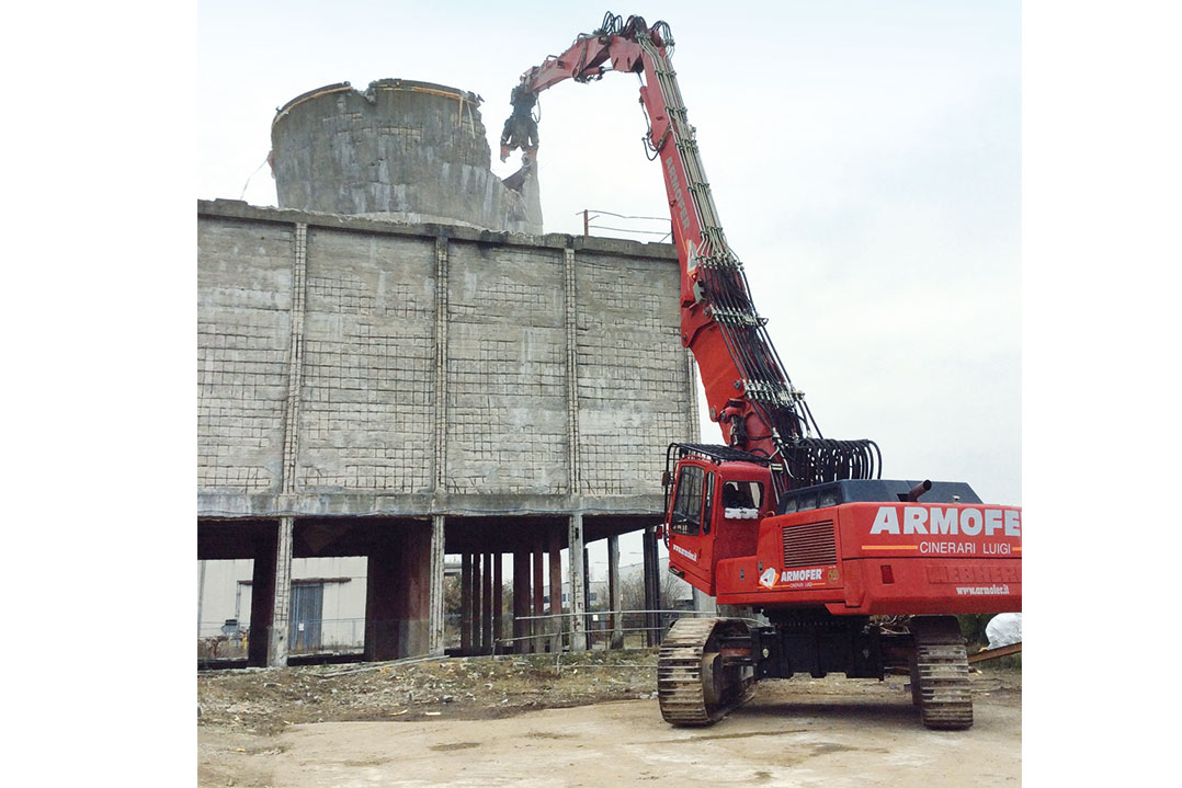 Il decommissioning della torre evaporativa