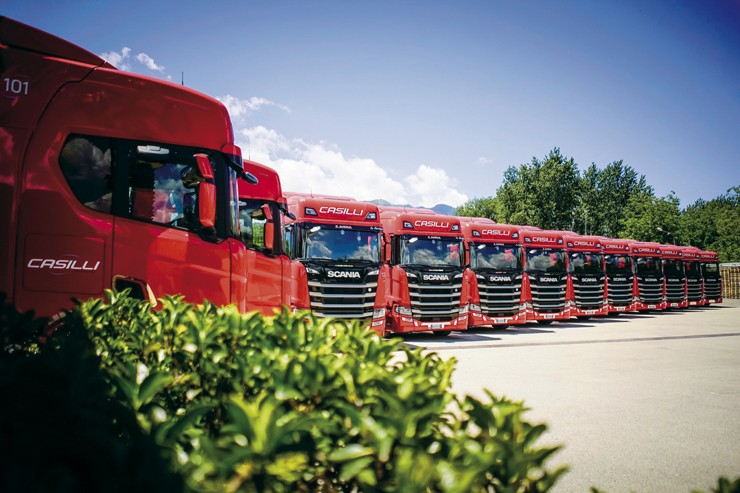 Casilli Enterprise continua ad investire in sostenibilità con i veicoli Scania