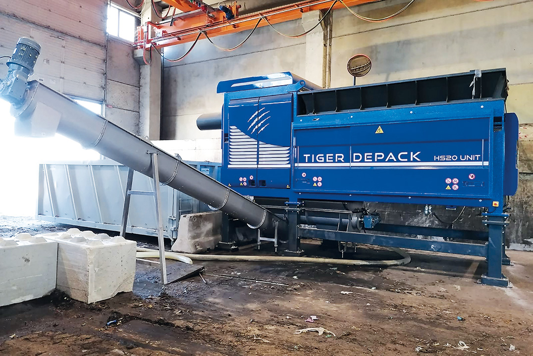 Tiger Depack Depackaging System