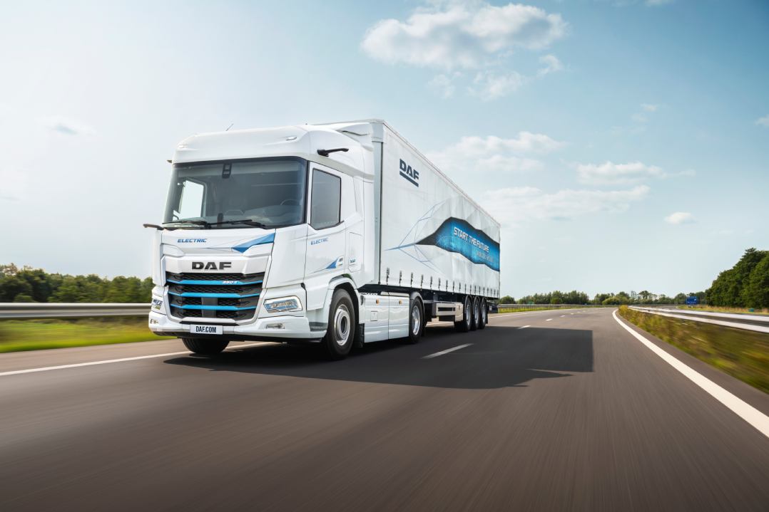DAF nella piattaforma globale per la prenotazione delle stazioni di ricarica