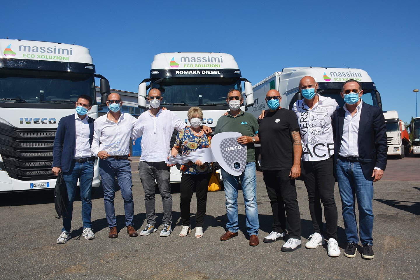Dieci IVECO S-Way alla Massimi Aurelio e figli srl per migliorare i servizi di igiene ambientale nel Lazio