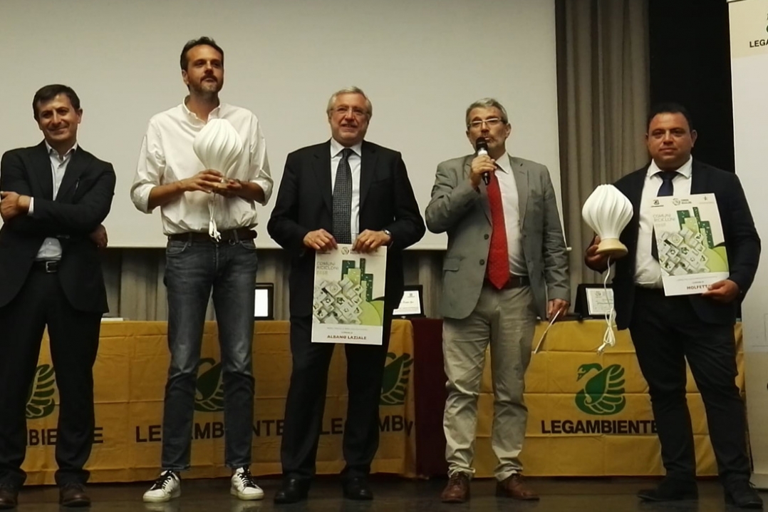 Albano Laziale, Molfetta e Aci Castello i Comuni più virtuosi per COREPLA