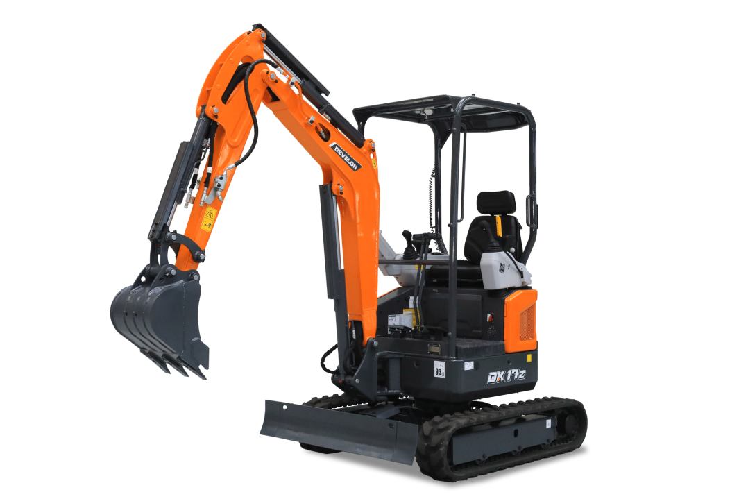 DEVELON presenta i nuovi miniescavatori DX17Z-7 e DX19-7
