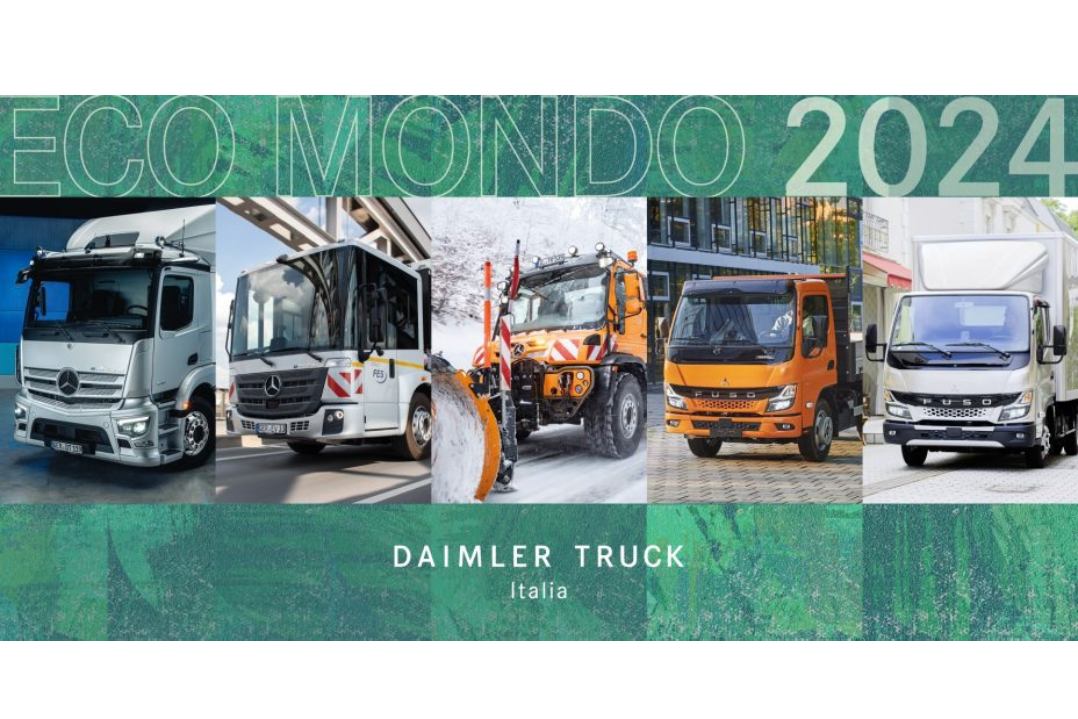 Daimler Truck Italia alla Fiera di Ecomondo 2024 con veicoli innovativi e servizi all’avanguardia