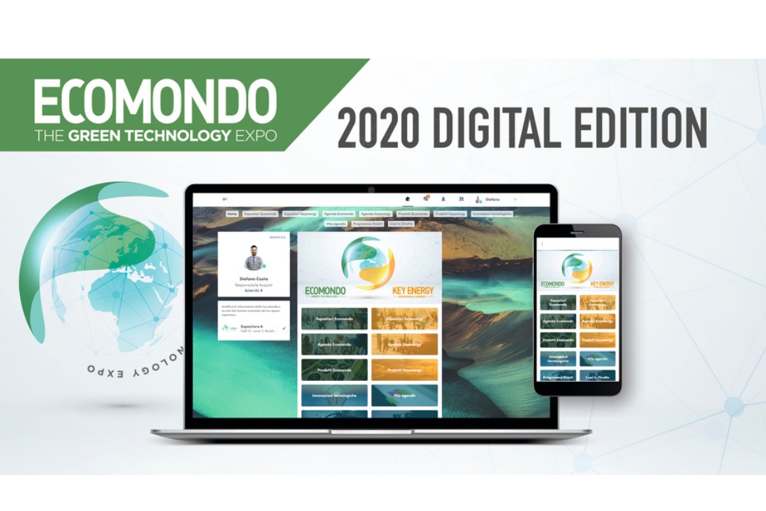 Parte la piu’ grande fiera digital per il mondo del green: dal 3 al 15 novembre on line Ecomondo e Key Energy 2020