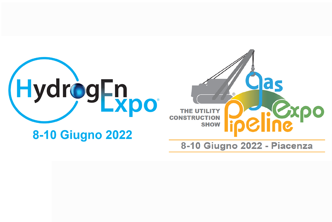 8-10 giugno, Piacenza Expo: mostre-convegno PIPELINE & GAS EXPO e HYDROGEN EXPO