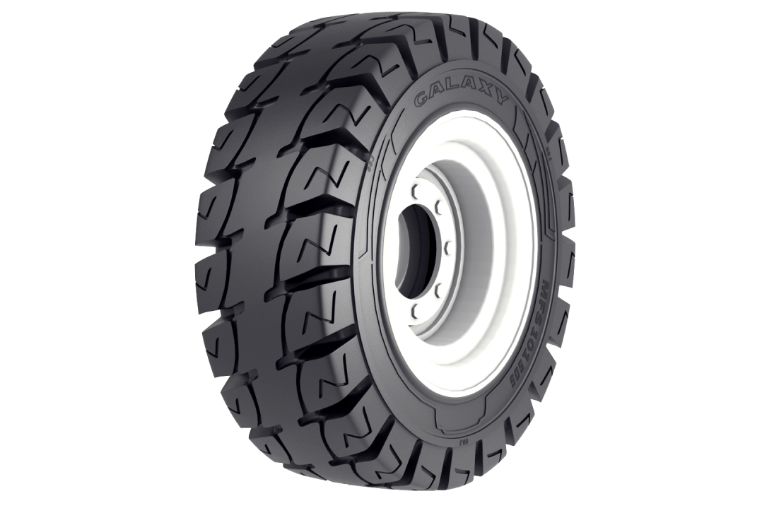 Dimensioni aggiuntive dello pneumatico solido per carrello elevatore Galaxy MFS 101 SDS: Ora sono disponibili 58 SKU