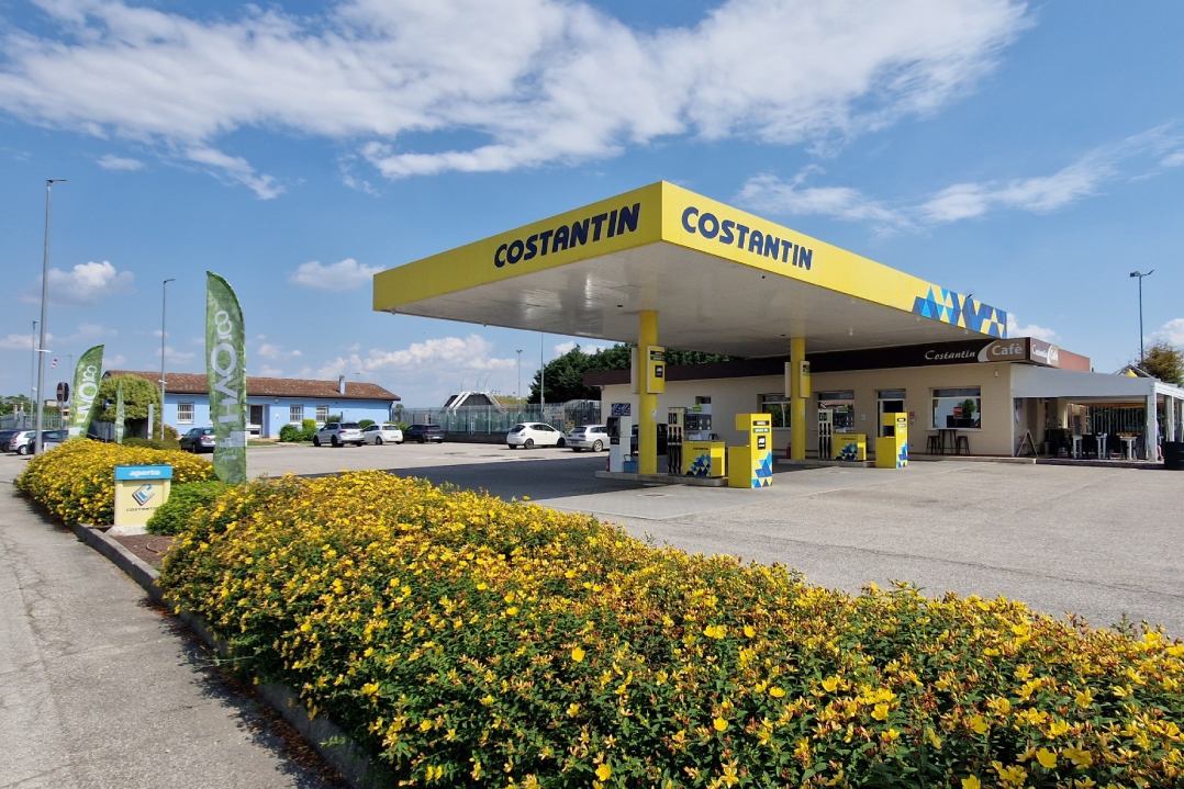 È di Costantin la prima stazione di servizio in Italia ad eliminare il diesel tradizionale
