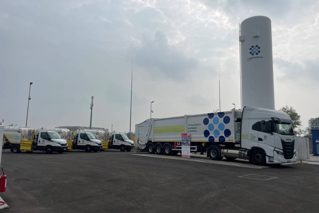 IVECO al fianco di Contarina all’inaugurazione dell’impianto di biometano da rifiuto organico