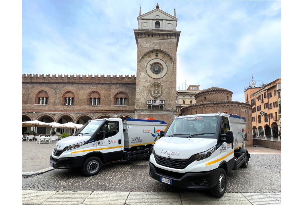 IVECO consegna due eDaily a Mantova Ambiente