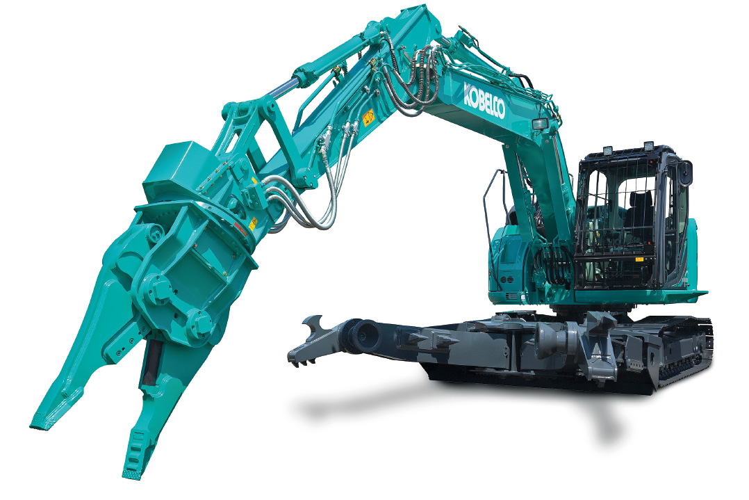 Kobelco: nuova macchina per demolizione multifunzione