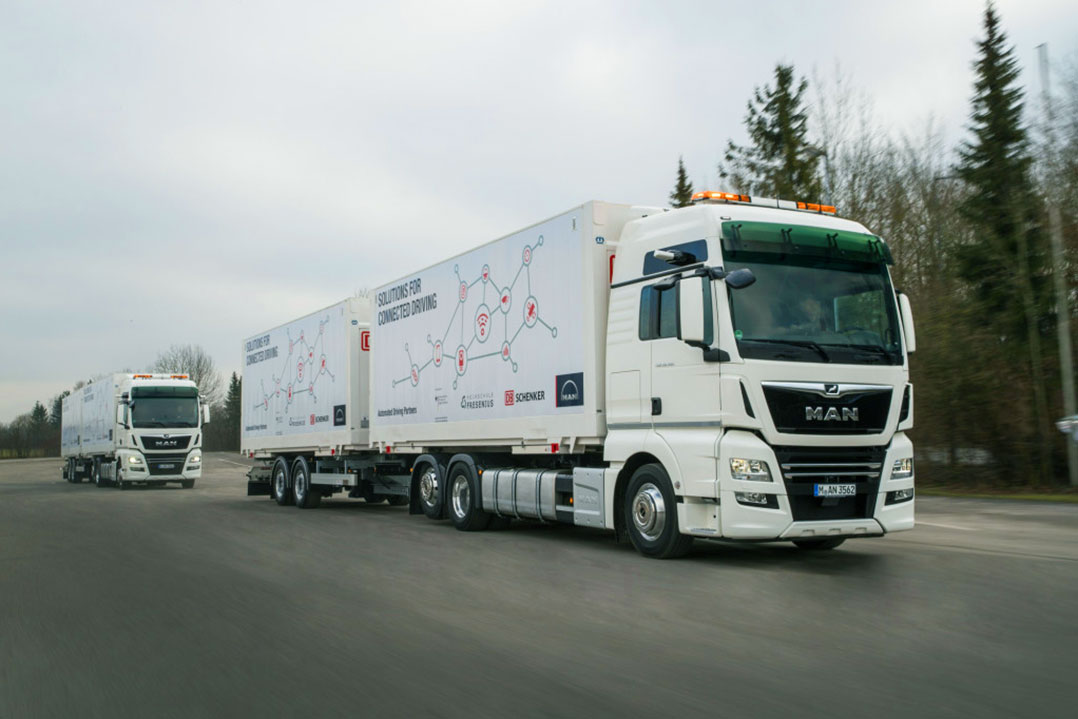 MAN: veicoli per la sperimentazione del platooning nelle applicazioni logistiche