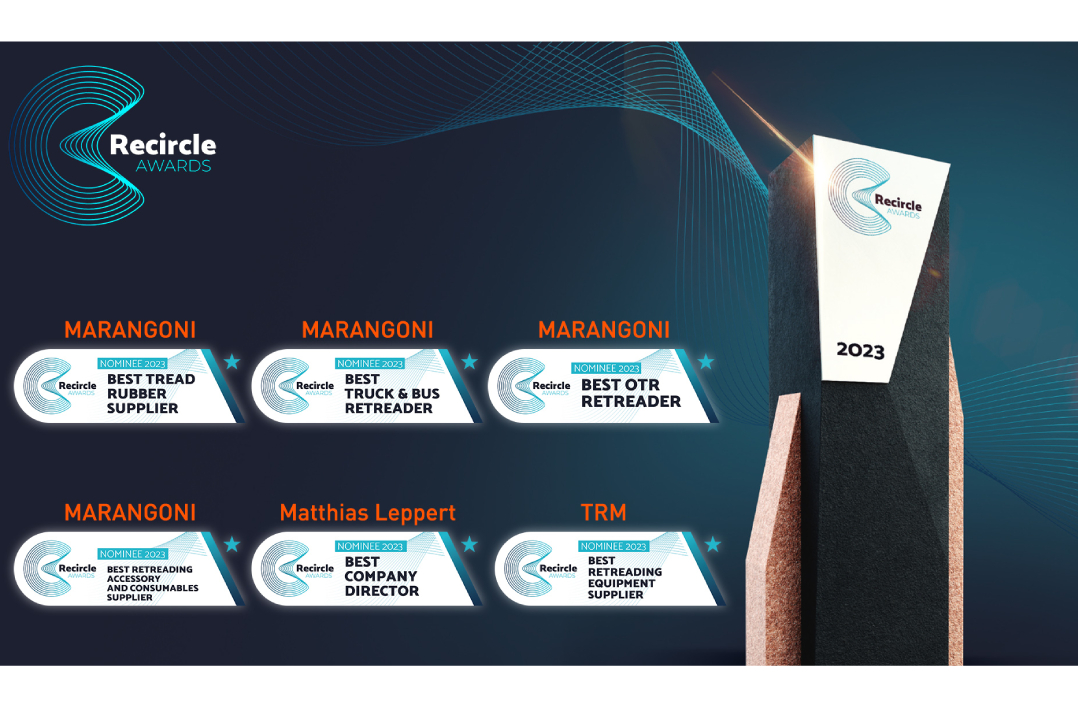 Marangoni ha ottenuto numerose nomination ai Recircle Awards 2023