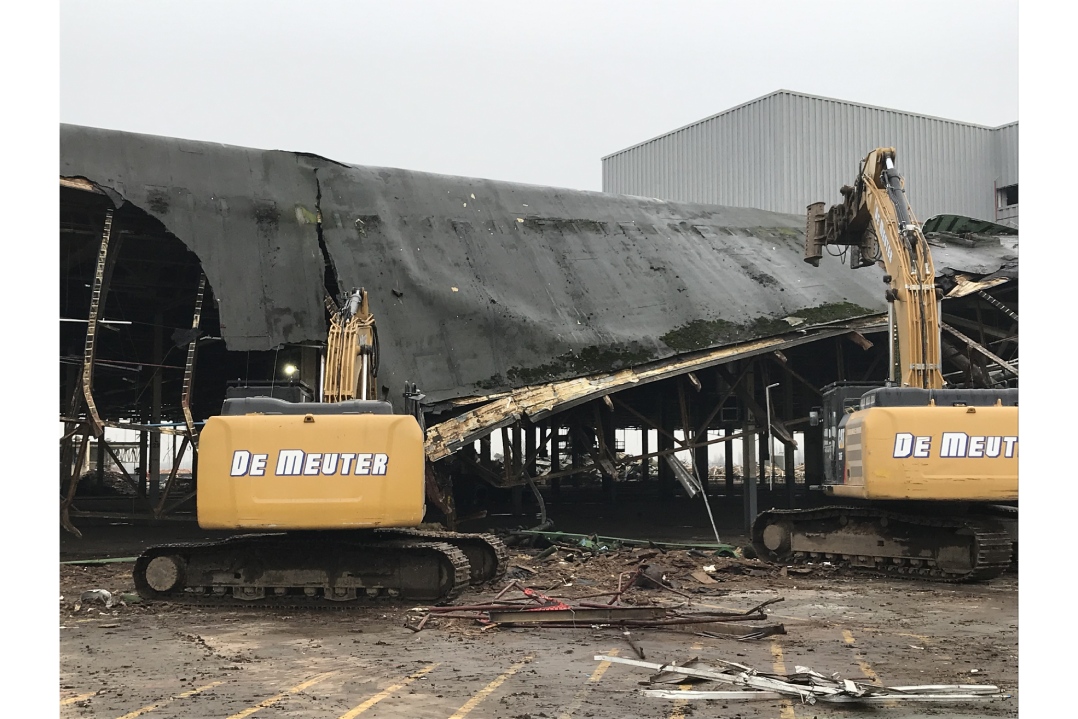Derbigum ricicla 3000 tonnellate di copertura dal sito di demolizione Opel di Anversa