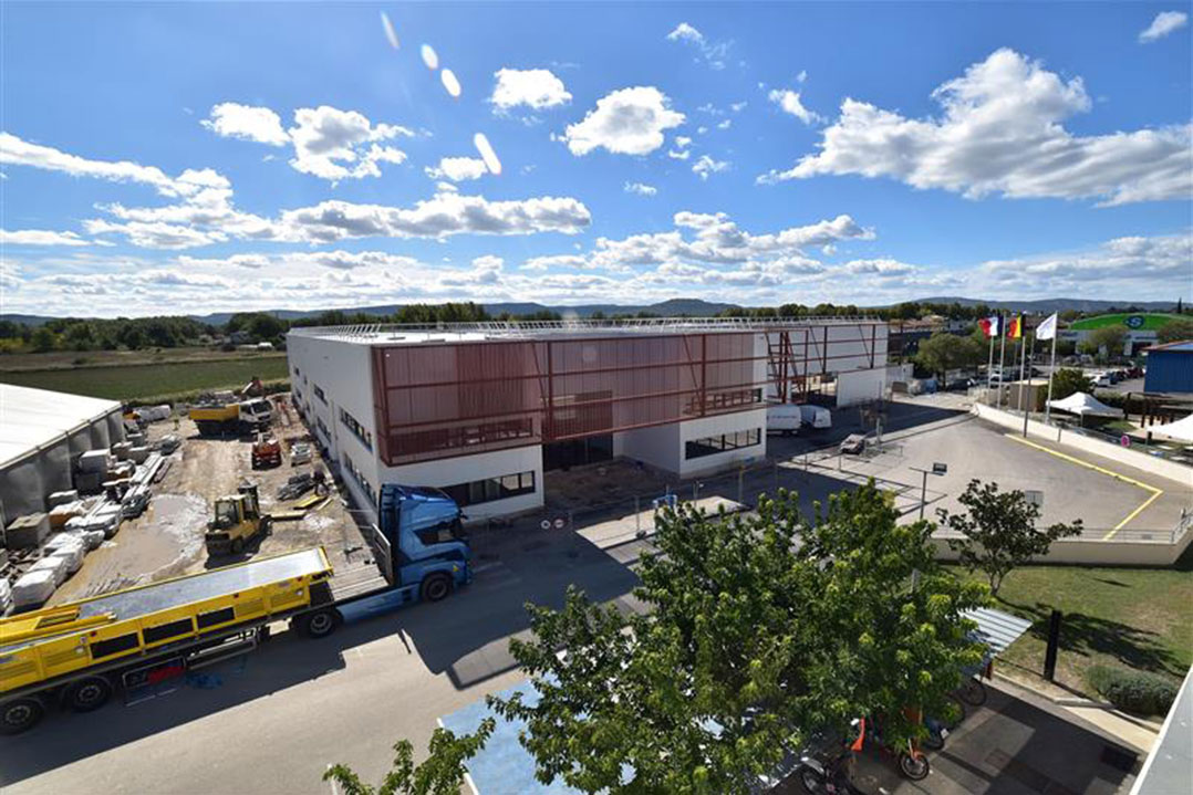 Nuovo Centro di Produzione. Raddoppio della capacità di Pellenc ST