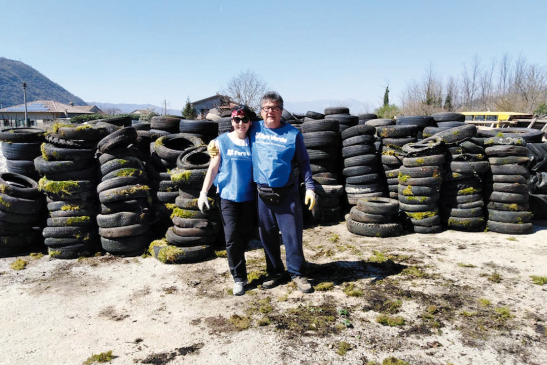 Ad Atina raccolti oltre 1.000 Pneumatici Fuori Uso