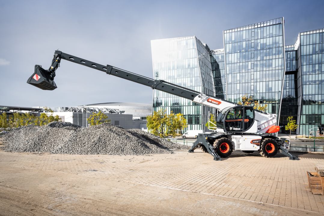Bobcat presenta per la prima volta a Intermat 2024 il concept di pala compatta autonoma RogueX2