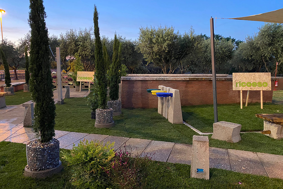 Nasce Ricoeso, la prima start up del riciclo che trasforma i rifiuti inerti in arredi urbani di eco-design