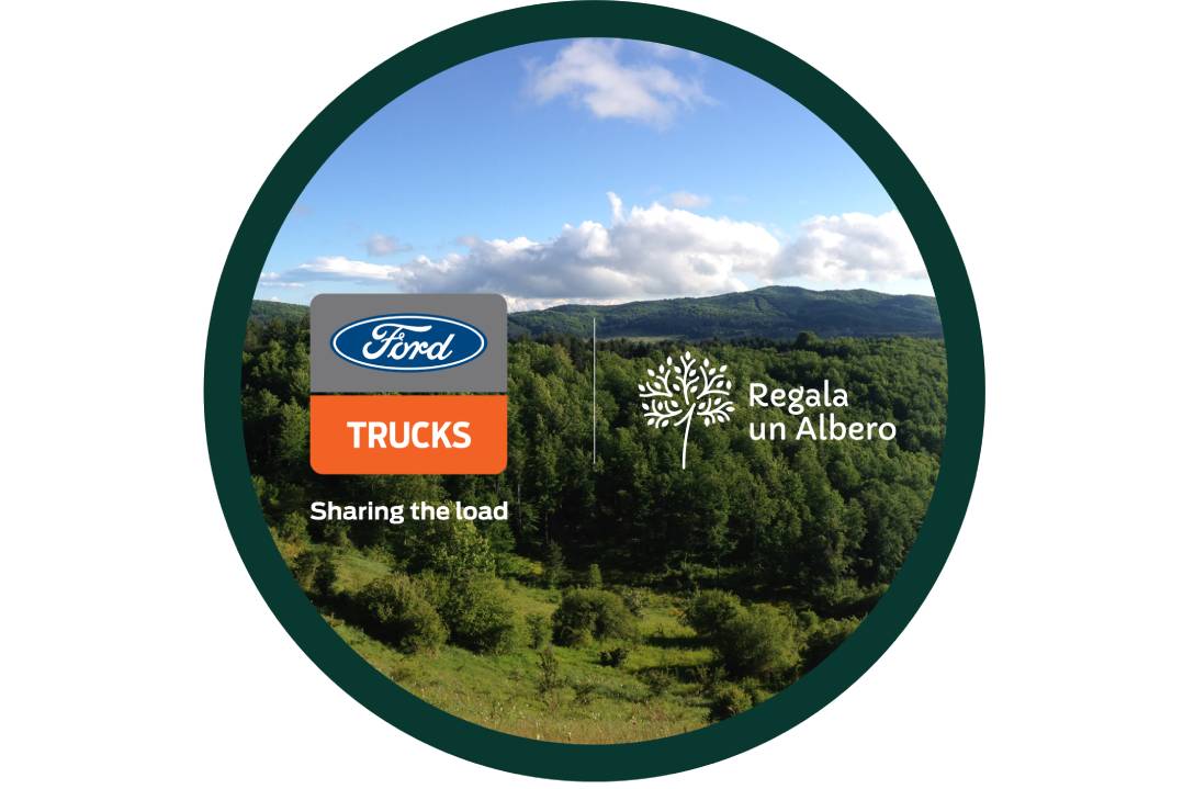 Ford Trucks Italia e regala un albero: nasce il Bosco Ford Trucks
