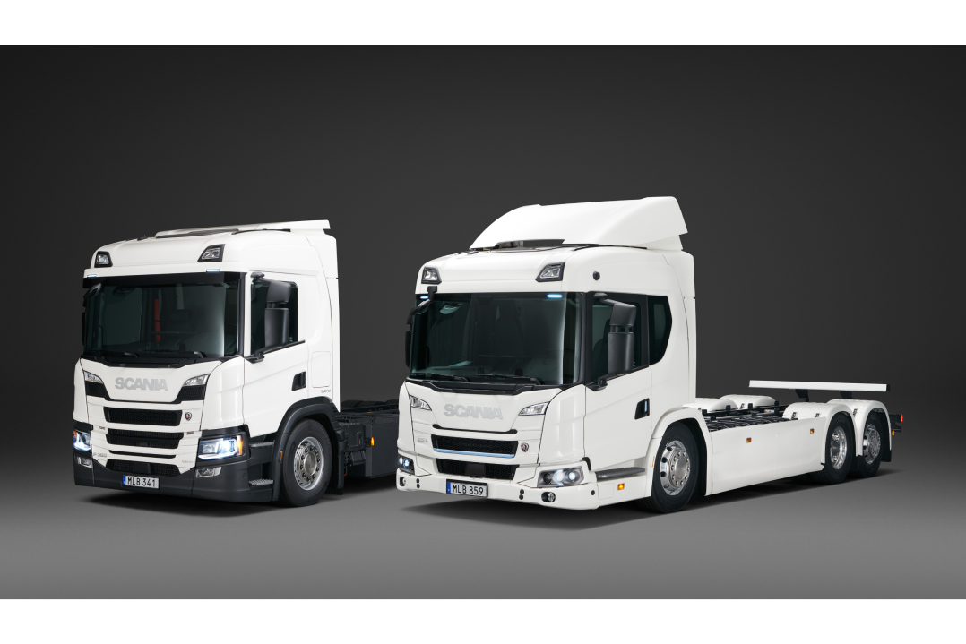 Scania presenta la gamma di veicoli totalmente elettrici con 250 km di autonomia