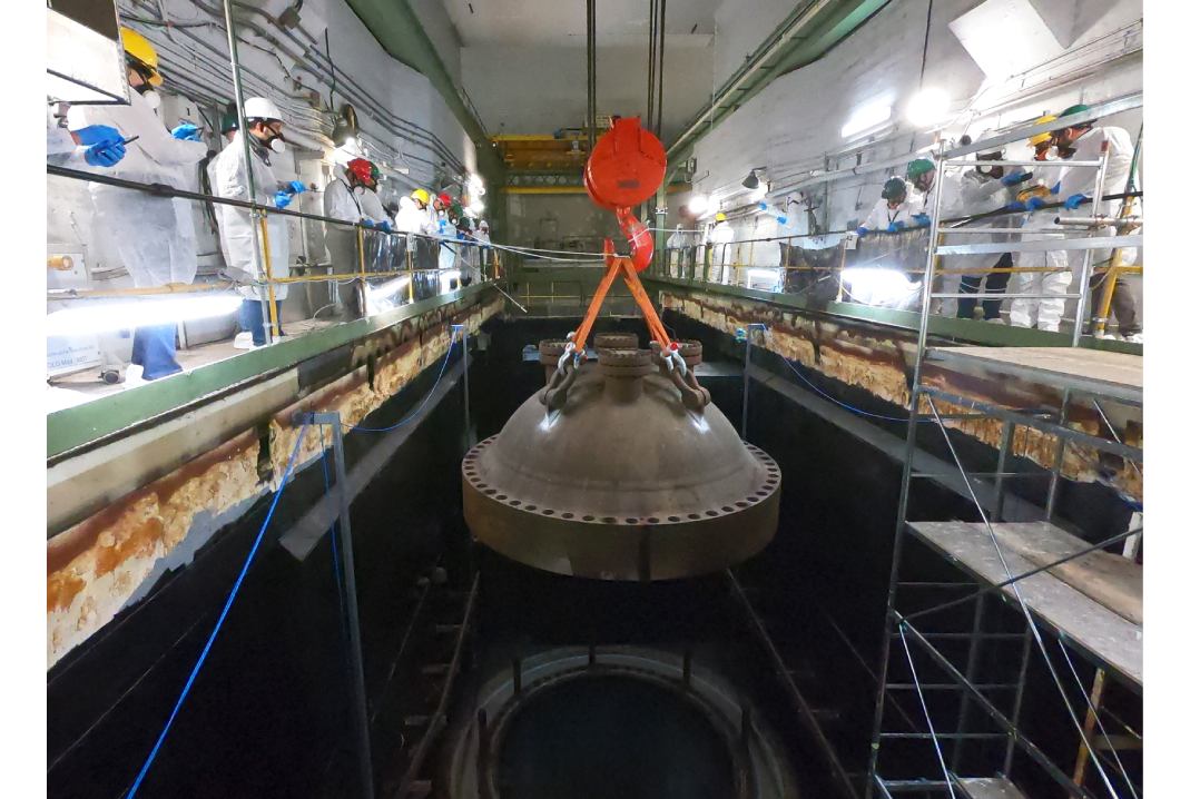 Iniziate le operazioni di smantellamento del vessel della centrale del Garigliano