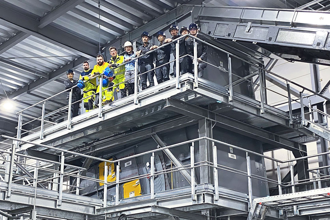 STADLER progetta e installa un innovativo impianto di selezione imballaggi leggeri per TBM a Yokosuka, Giappone