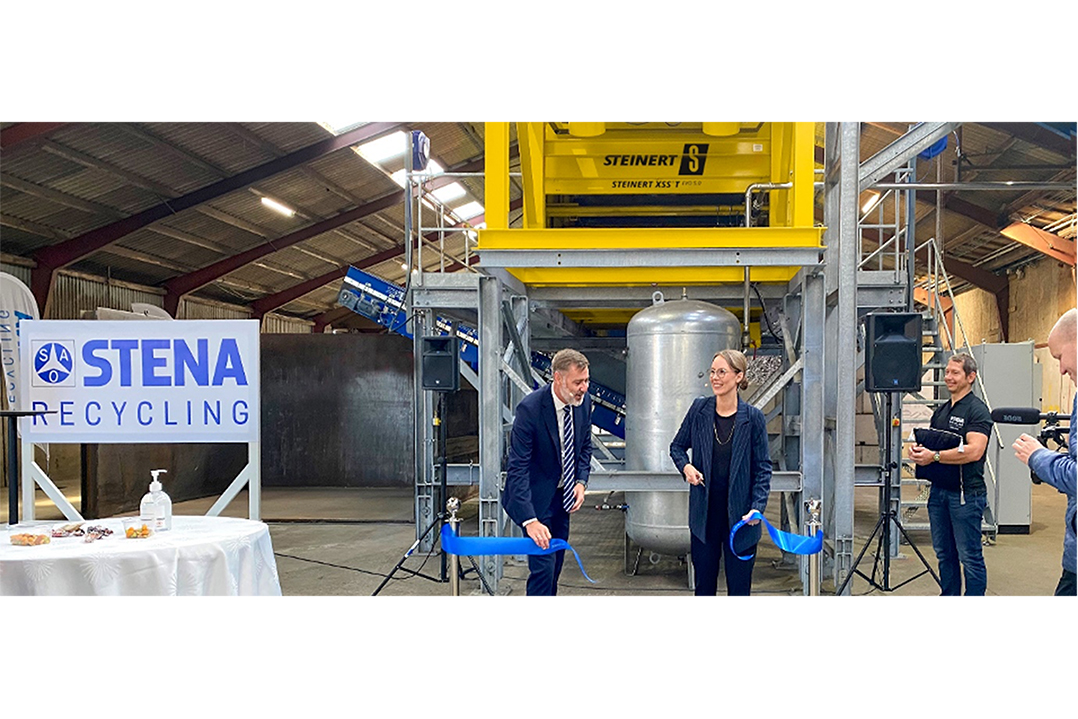Steinert: tecnologia a raggi X e riduzione della CO2 per la danese Stena Recycling