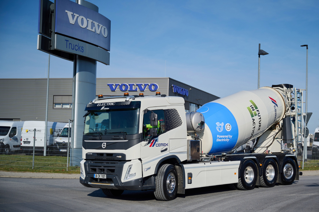 Volvo offre veicoli elettrici adatti alla costruzione