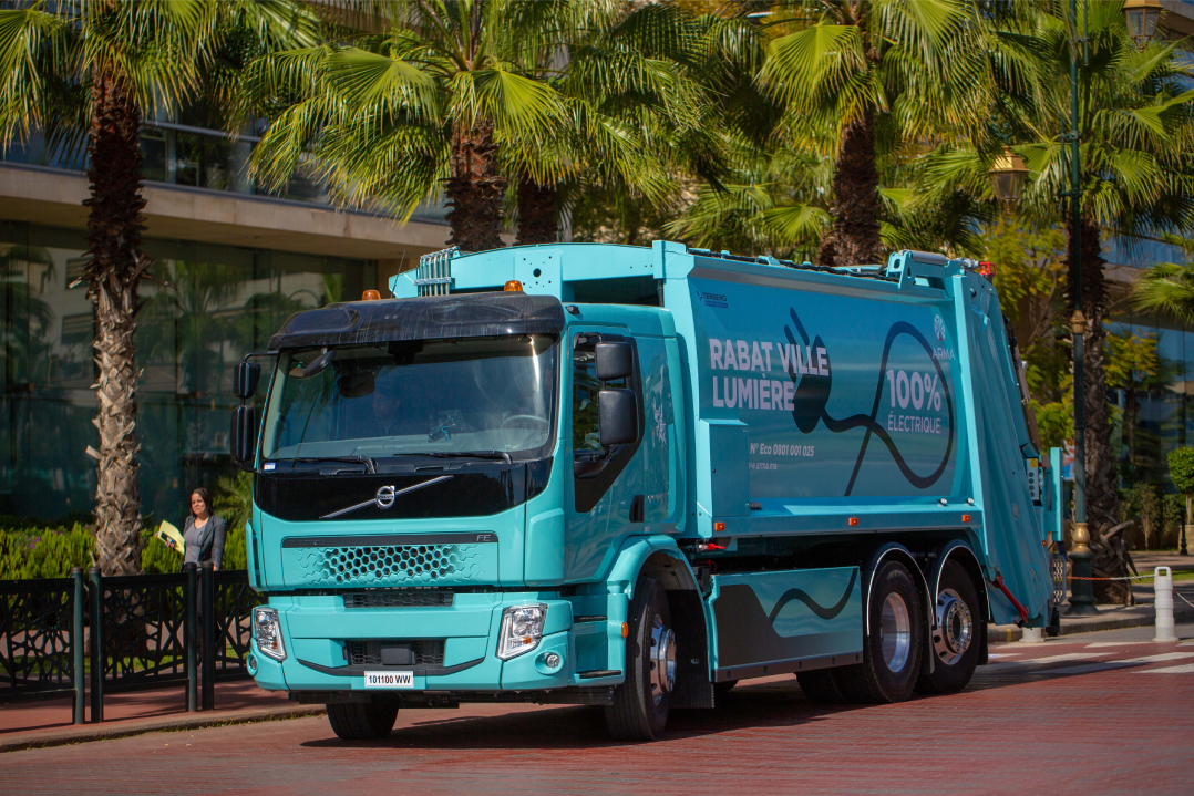 Volvo consegna il primo veicolo pesante elettrico in Africa