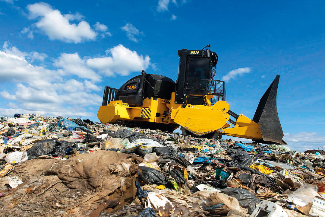 I nuovi compattatori da discarica TANA