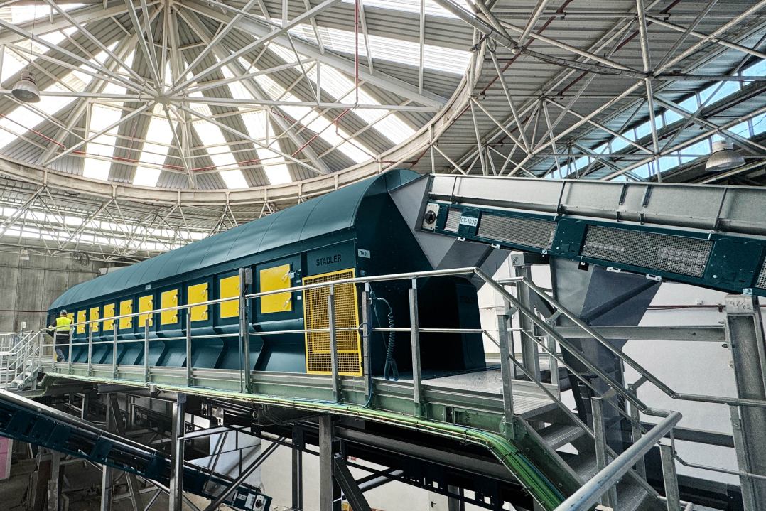 Inaugurato in Spagna il nuovo impianto di selezione realizzato da STADLER