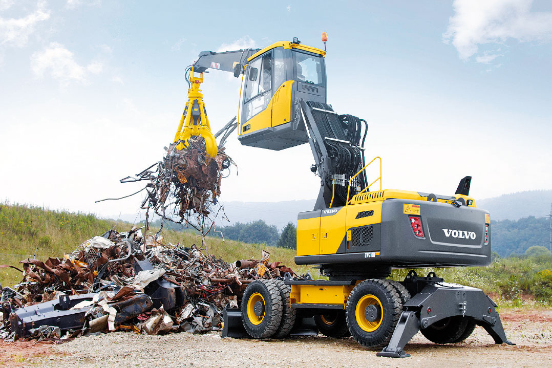 Volvo: soluzioni per i rifiuti e il riciclaggio