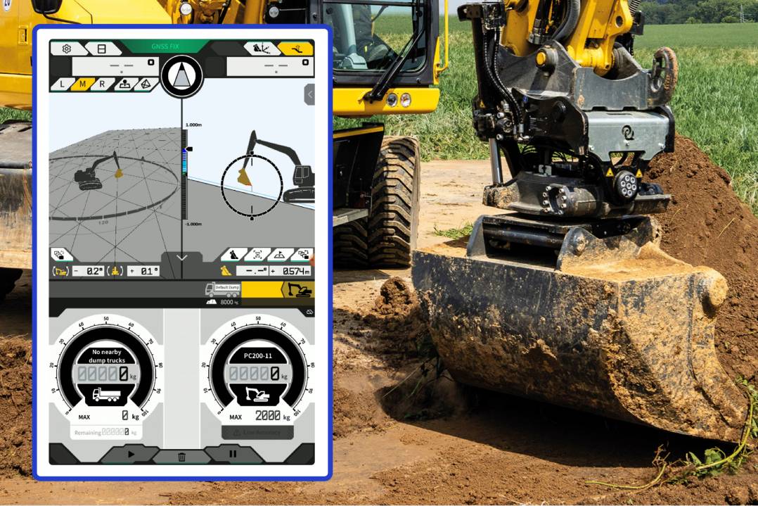 Il sistema di guida Smart Construction 3D Machine Guidance diventa compatibile con i tiltrotator più diffusi nel mercato